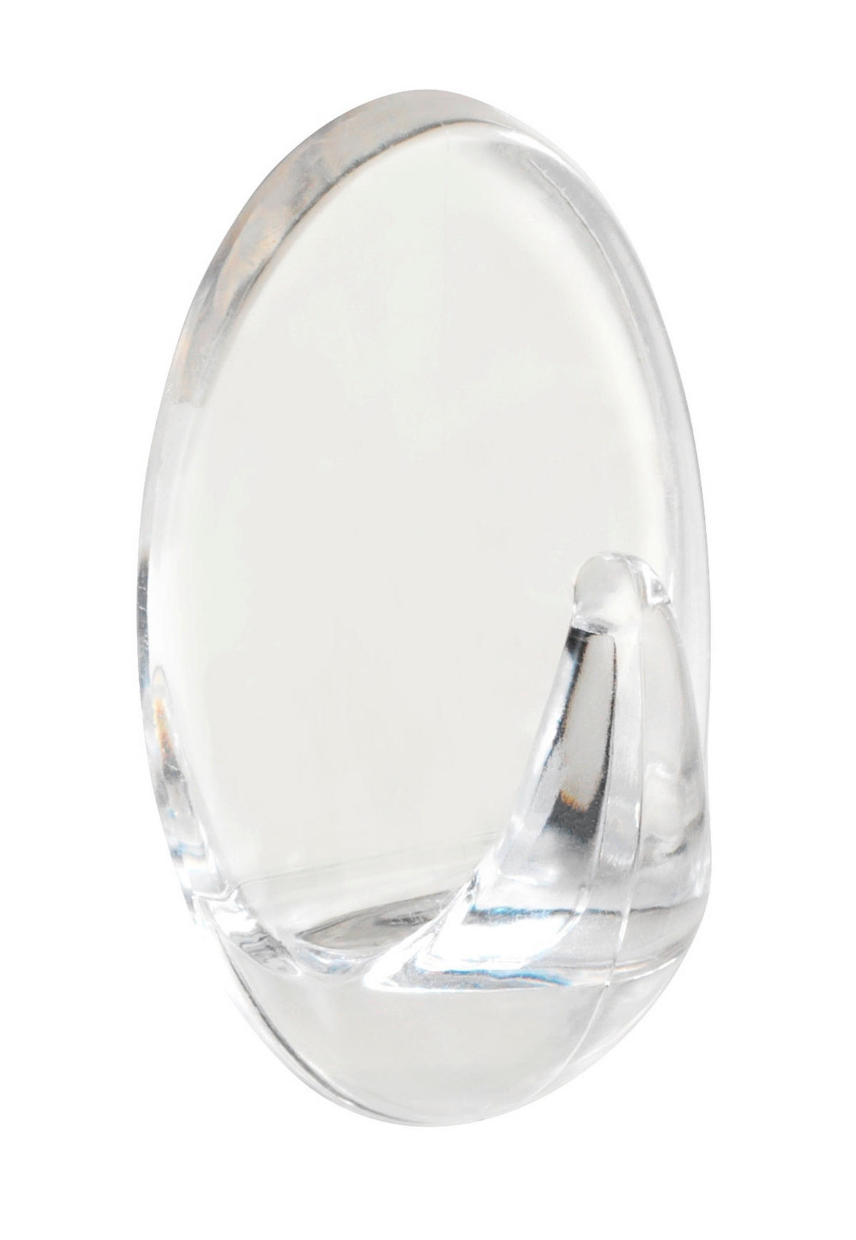 CÂRLIG ADEZIV in transparent  - transparent, Basics, plastic (3/5/2,5cm) - Wenko