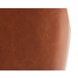 DREHSTUHL Lederlook Braun, Schwarz  - Schwarz/Braun, Design, Kunststoff/Textil (58/85-95/58cm) - Carryhome
