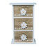 DEKOKOMMODE - Braun/Weiß, Basics, Holz/Kunststoff (16/25,5/9,5cm) - Ambia Home