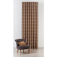 Draperie Confecționată black-out (nu permite trecerea luminii)  - maro, Basics, textil (140/280cm)