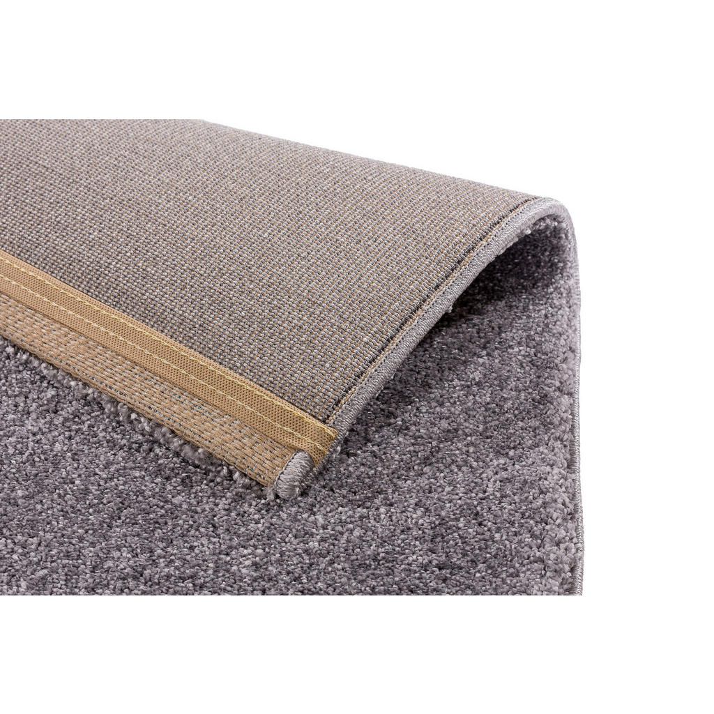 Thumbnail - Novel Webteppich Savona, Grau, Textil, Uni, rechteckig, 80x150 cm, Oeko-Tex® Standard 100, Bsci, pflegeleicht, antistati...