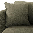 2-SITZER-SOFA Chenille Grün  - Schwarz/Grün, KONVENTIONELL, Textil/Metall (190/70/98cm) - Carryhome