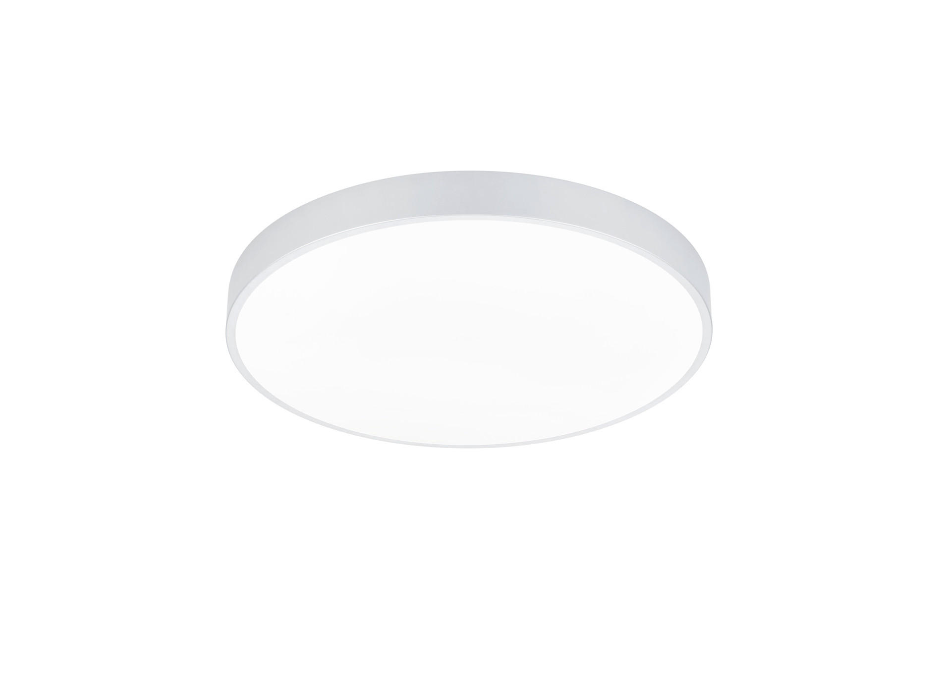 LED-TAKLAMPA Waco 49,5/49,5/6,5 cm  - vit, Design, metall (49,5/49,5/6,5cm) - Trio Leuchten