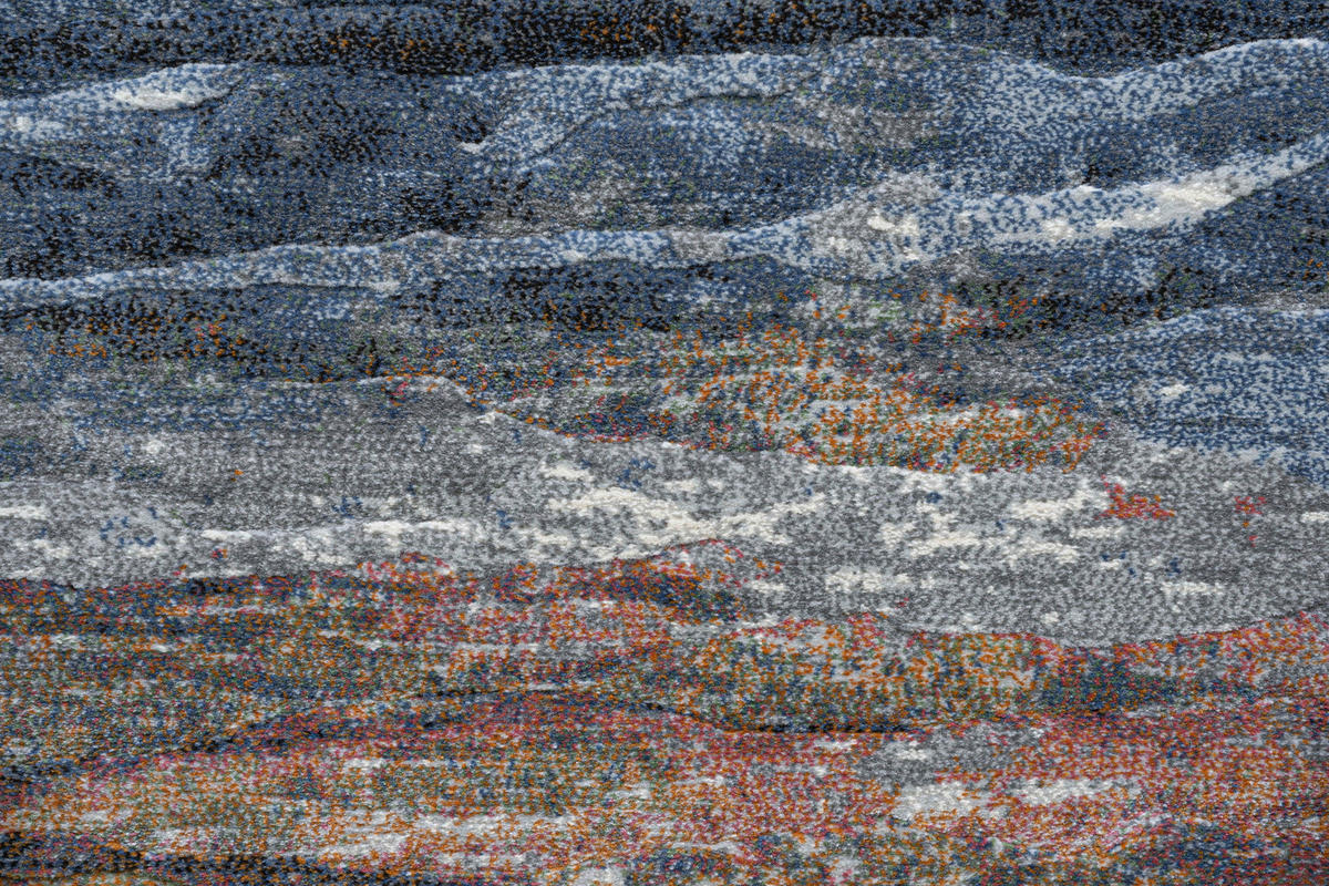 WEBTEPPICH  Wohnzimmer 240/330 cm Argentum Grau, Grün, Multicolor  - Multicolor/Grau, Design, Kunststoff/Textil (240/330cm) - Novel