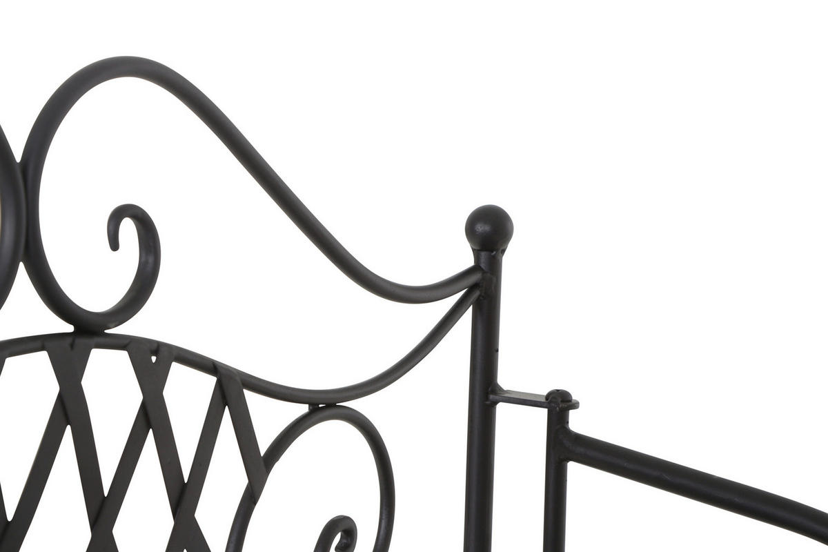 PFLANZTISCH - Schwarz, KONVENTIONELL, Keramik/Metall (62/142/29cm) - Siena Garden