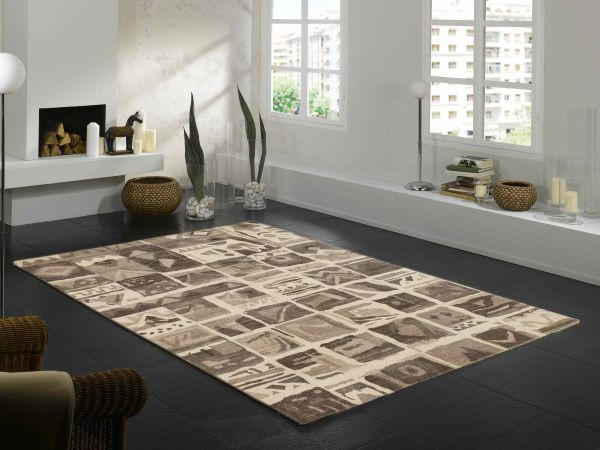 ORIENTTEPPICH 120/180 cm Naturfarben, Beige  - Beige/Naturfarben, Basics, Textil (120/180cm) - Cazaris
