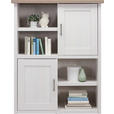 HIGHBOARD  in 106/135/42 cm  - Trüffeleichefarben/Graphitfarben, LIFESTYLE, Holzwerkstoff/Metall (106/135/42cm) - Carryhome