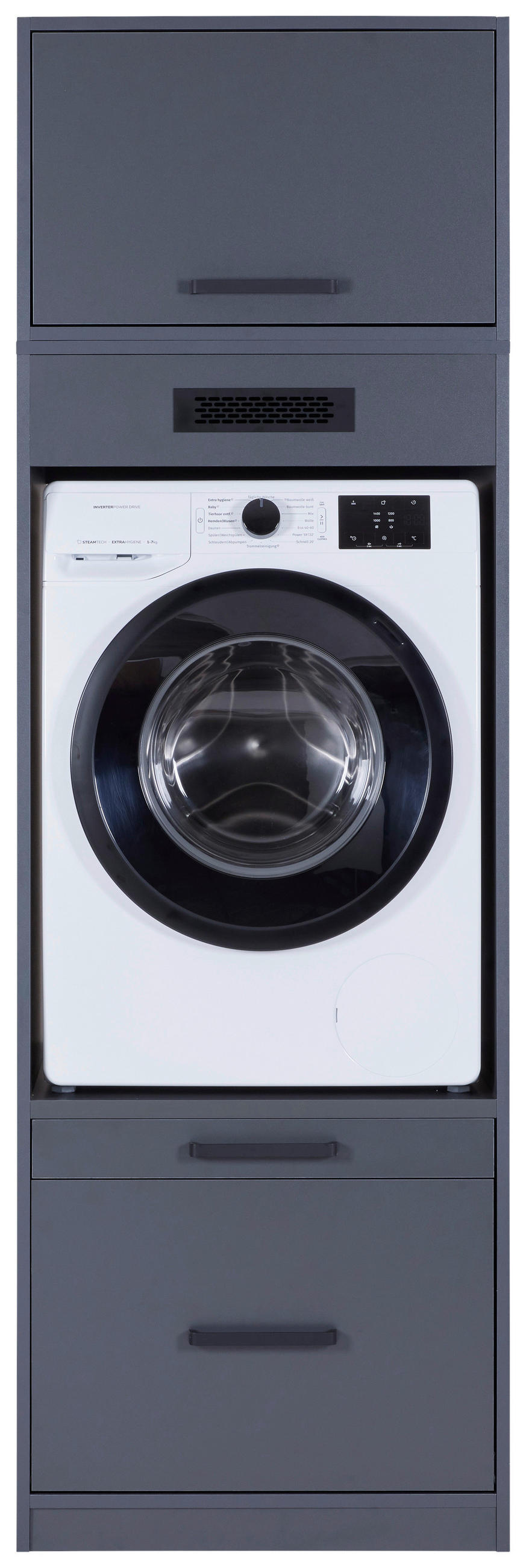 HAUSWIRTSCHAFTSRAUM 268/208/68 cm  in Anthrazit  - Anthrazit, MODERN, Holzwerkstoff (268/208/68cm) - home24
