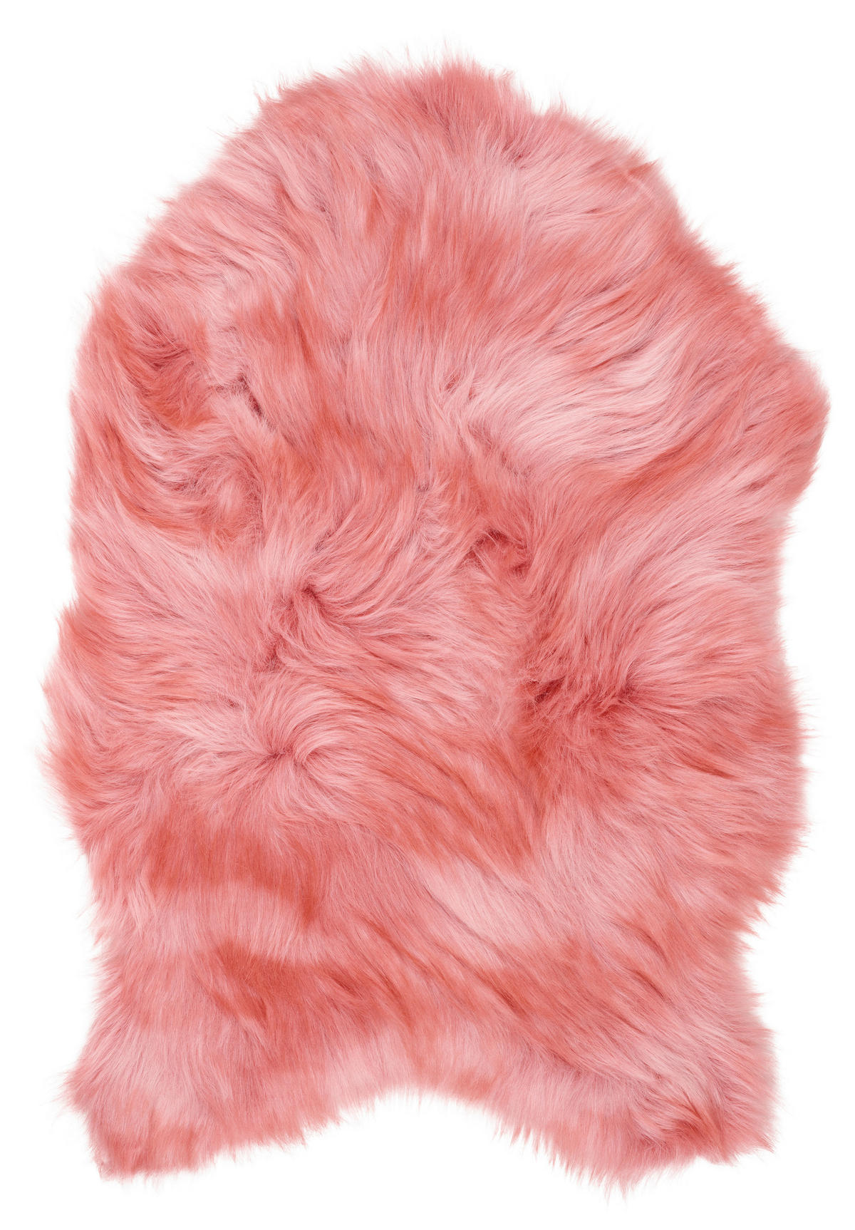 KUNSTFELL 60/90 cm  - Orange, Basics, Textil (60/90cm) - Novel