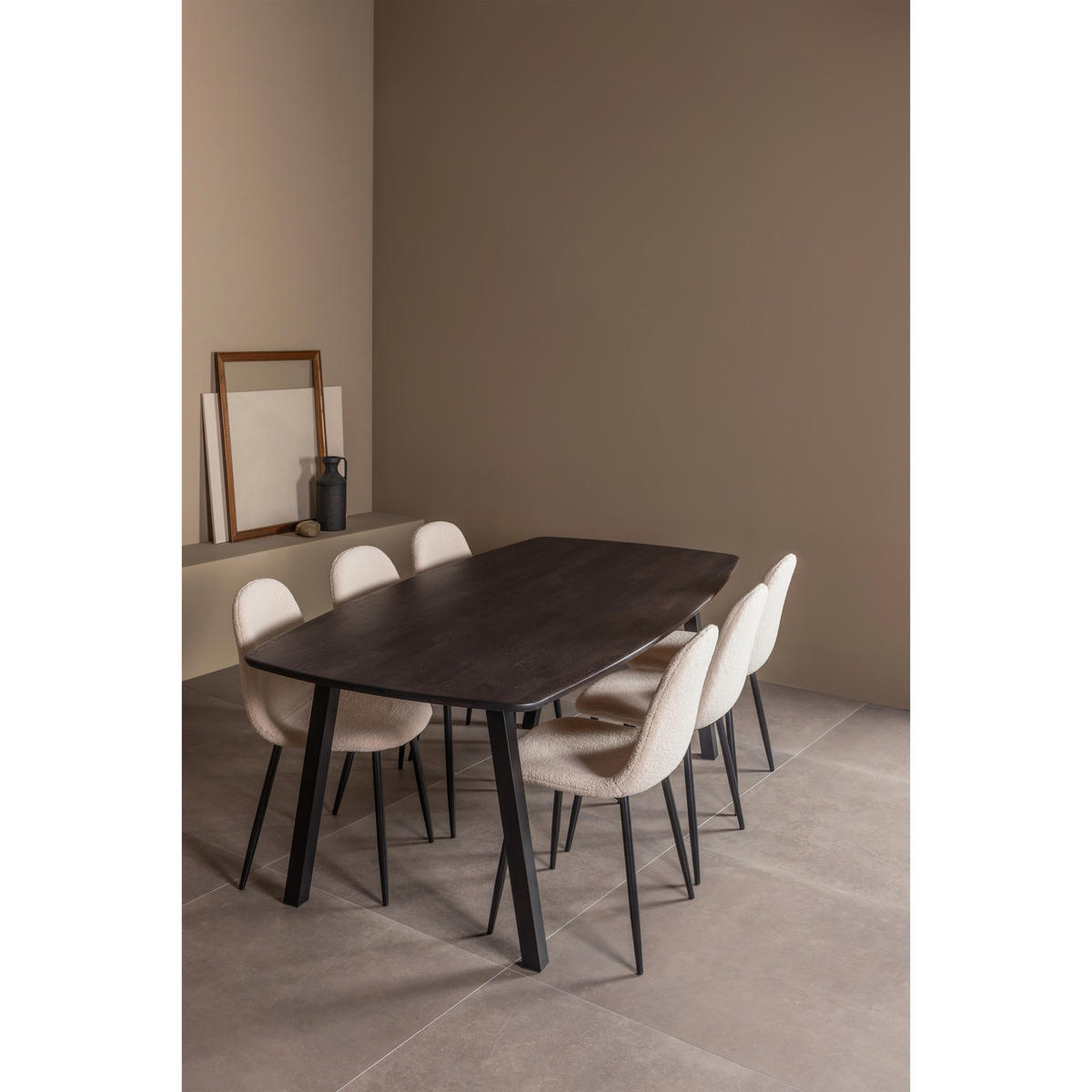 TISCHGESTELL in Metall   - Schwarz, MODERN, Metall (79/72/10cm) - Livetastic