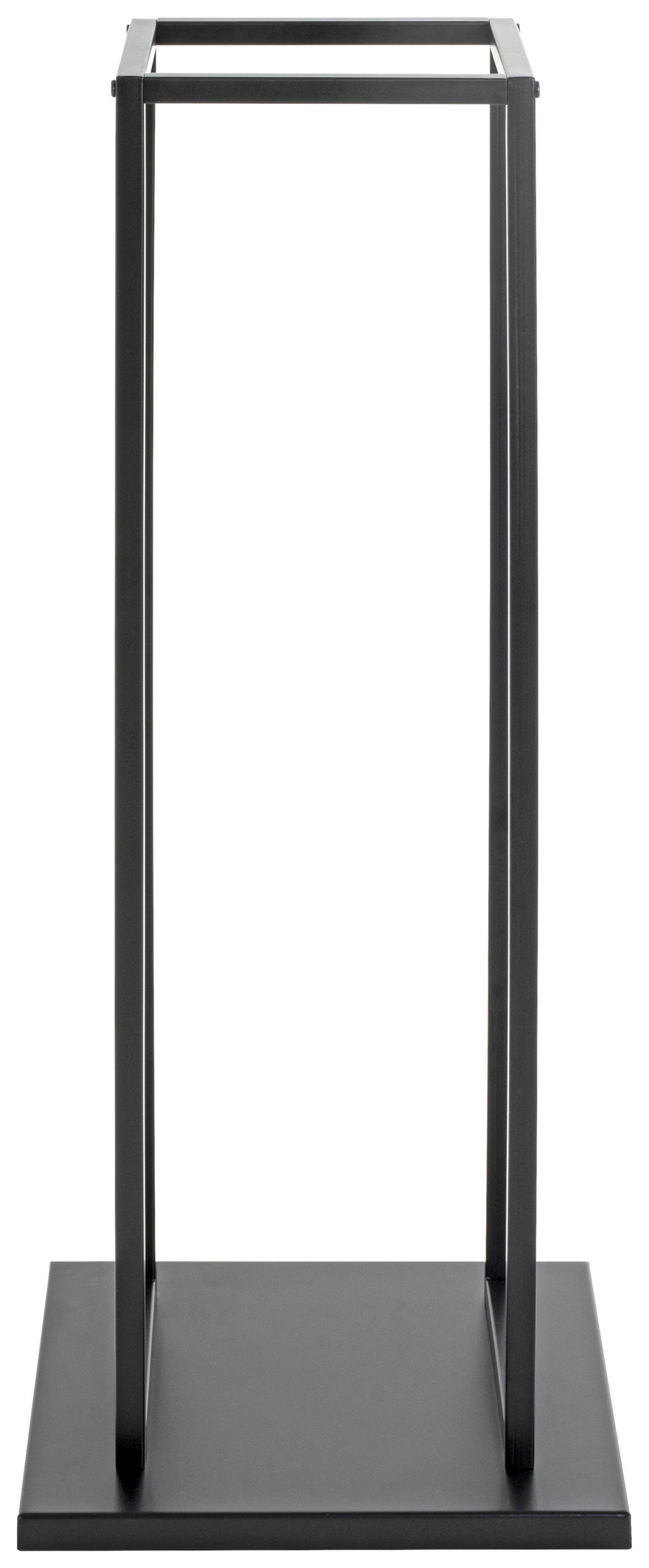 KAMINHOLZREGAL 33/85/33 cm  Metall  - Schwarz, Basics, Metall (33/85/33cm)