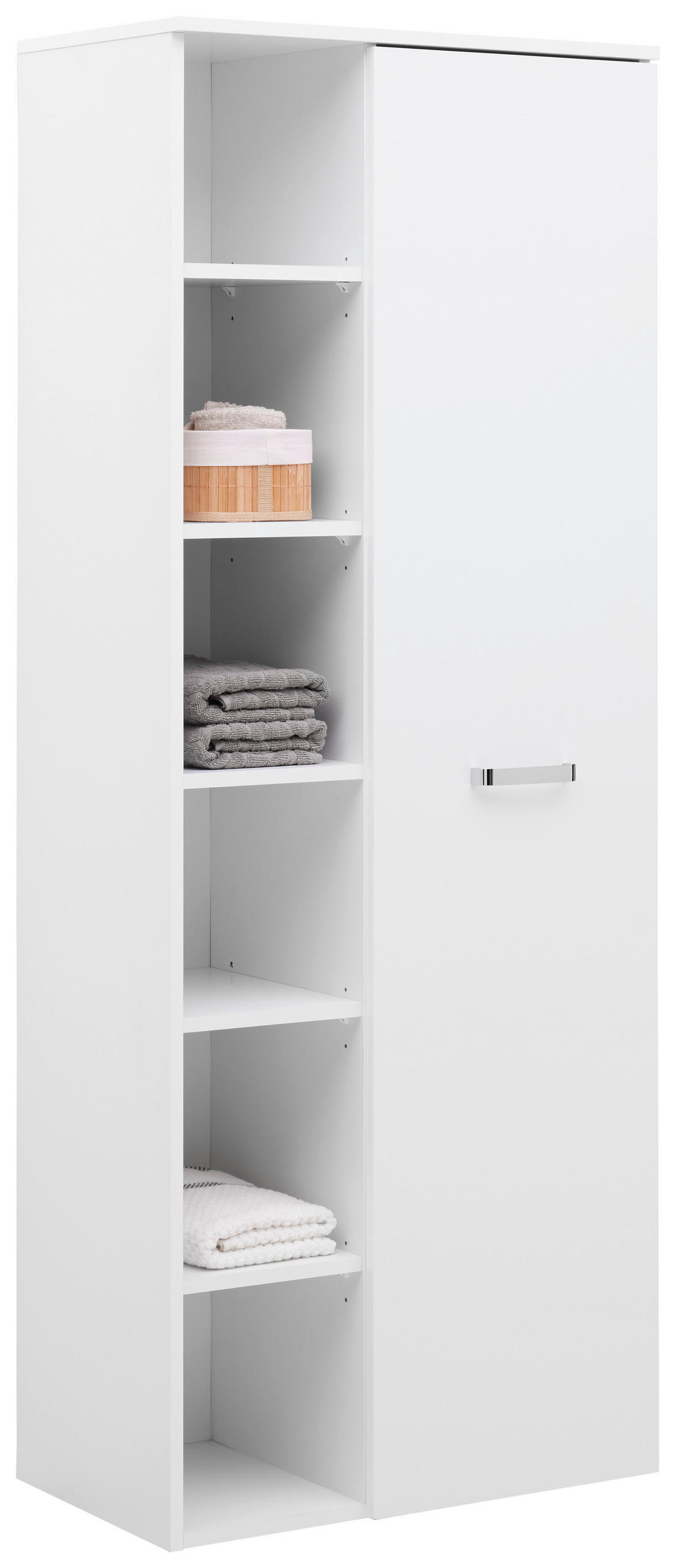 Badezimmer Hochschrank Bxh 65x168,5 Cm Weiß