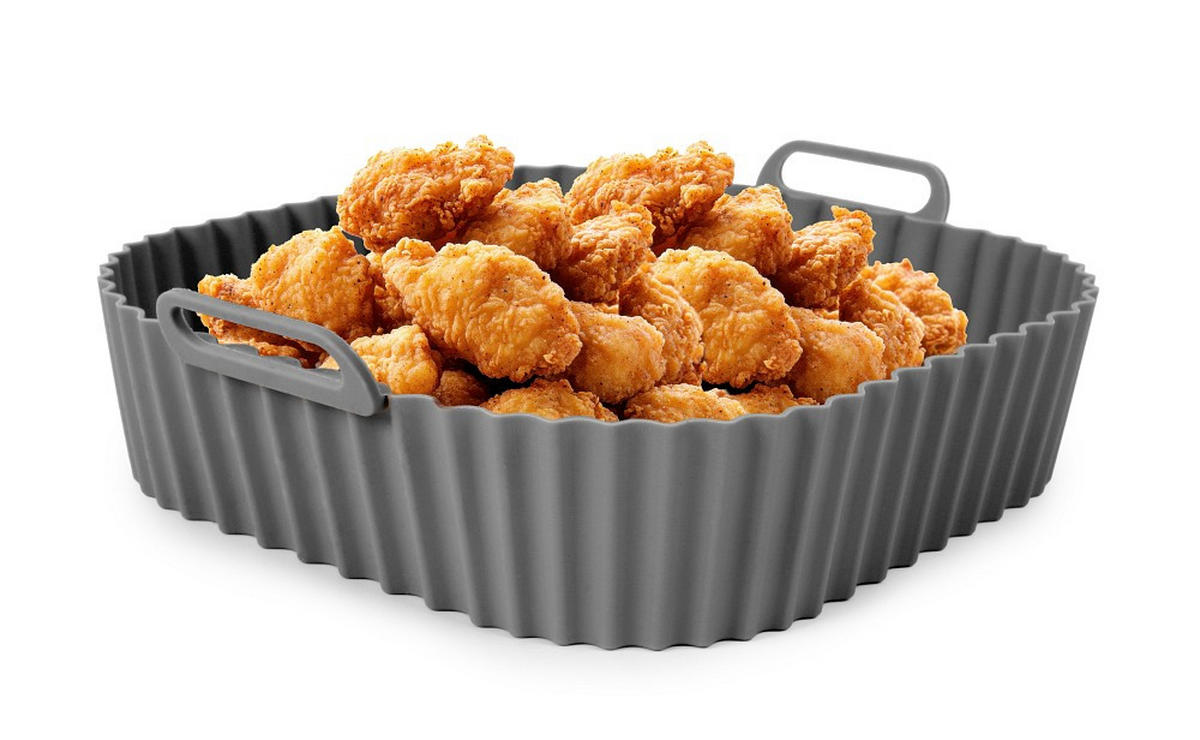 BACKFORMENSET KitchBo  - Schwarz/Grau, Basics, Kunststoff (20/22,5/6.3cm)