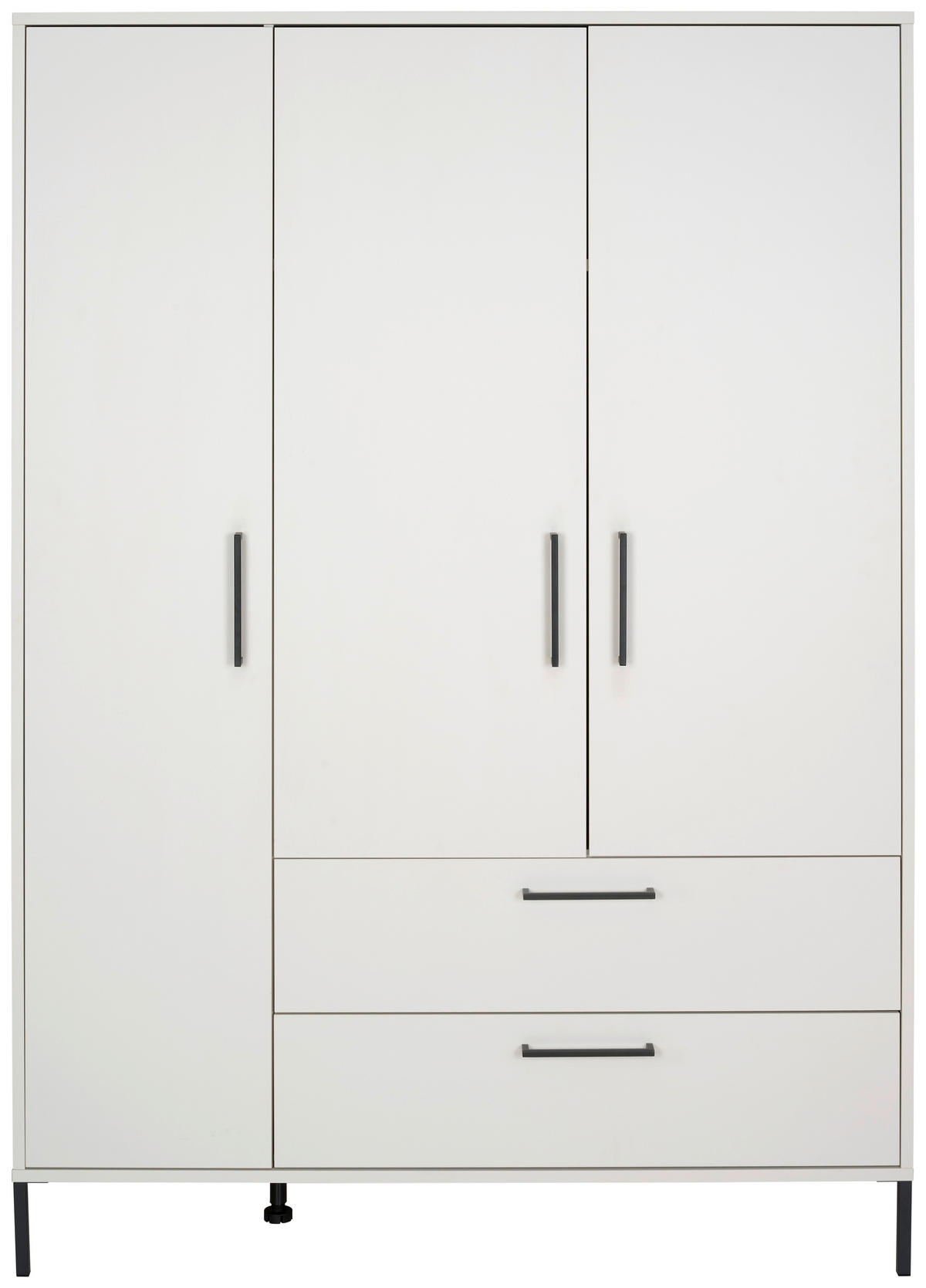 ORMAR ZA BEBE - siva/antracit, Osnovno, metal/pločasti materijal (139/195/51cm) - Jimmylee