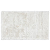 KUPATILSKA PROSTIRKA SECCO  bela 70/120 cm  - bela, Dizajnerski, tekstil/plastika (70/120cm) - Esposa