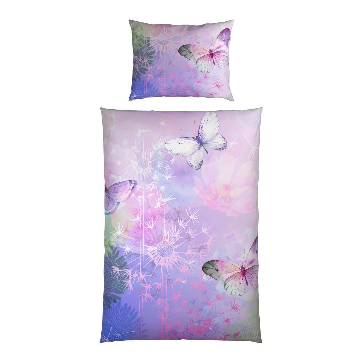 POSTELJINA SA DVA LICA 140/200 cm saten lila  - lila, tekstil (140/200cm) - Esposa