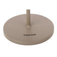AKKU-TISCHLEUCHTE Pleat 11/35 cm   - Beige, Design, Kunststoff/Metall (11/35cm) - Dieter Knoll