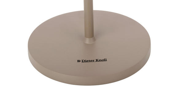 AKKU-TISCHLEUCHTE Pleat 11/35 cm   - Beige, Design, Kunststoff/Metall (11/35cm) - Dieter Knoll