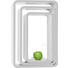 WANDREGALSET Weiß - Weiß, Design (43/50/60/24/30/39/20/20/20cm) - KARE-Design