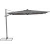 AMPELSCHIRM 300 cm  - Silberfarben/Alufarben, Basics, Textil/Metall (300/300cm) - Suncomfort by Glatz