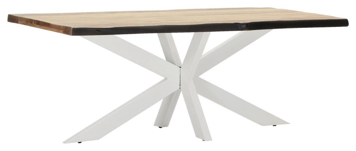 TISCHPLATTE Akaziefarben   - Akaziefarben, Design, Holz (200/100/5cm) - Landscape