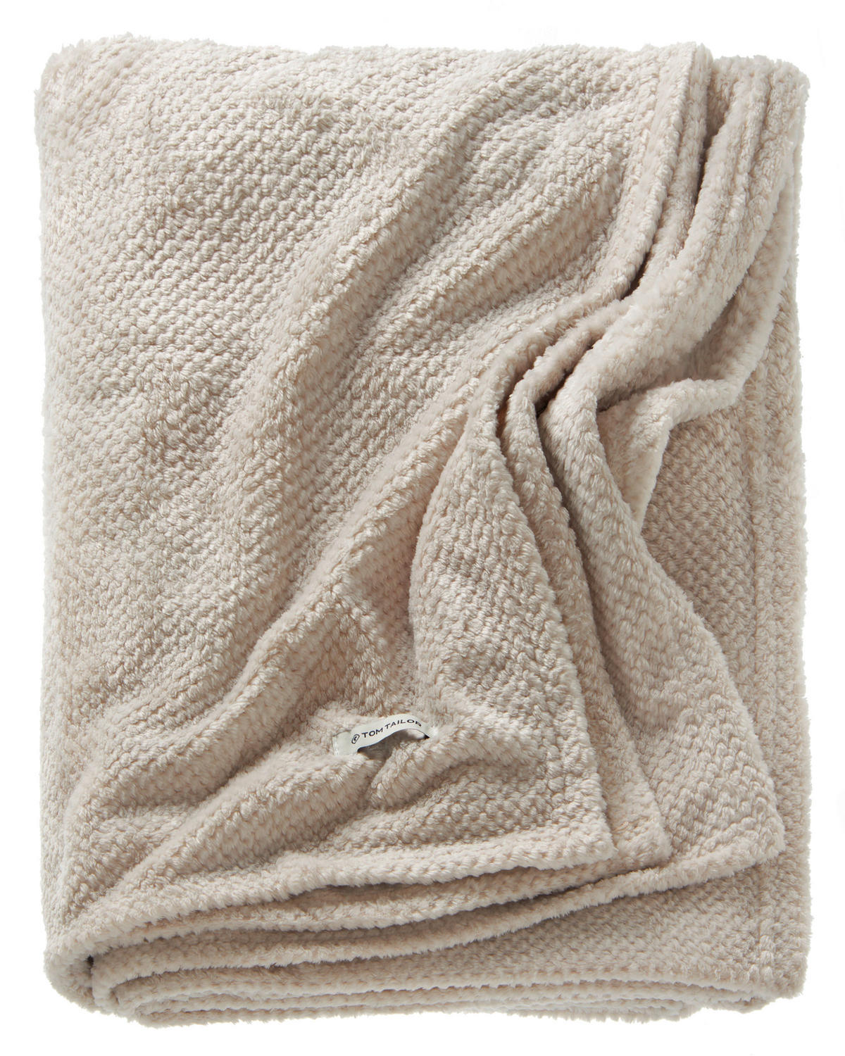 PĂTURĂ 220/240 cm  - argintiu/gri deschis, Basics, textil (220/240cm) - Tom Tailor