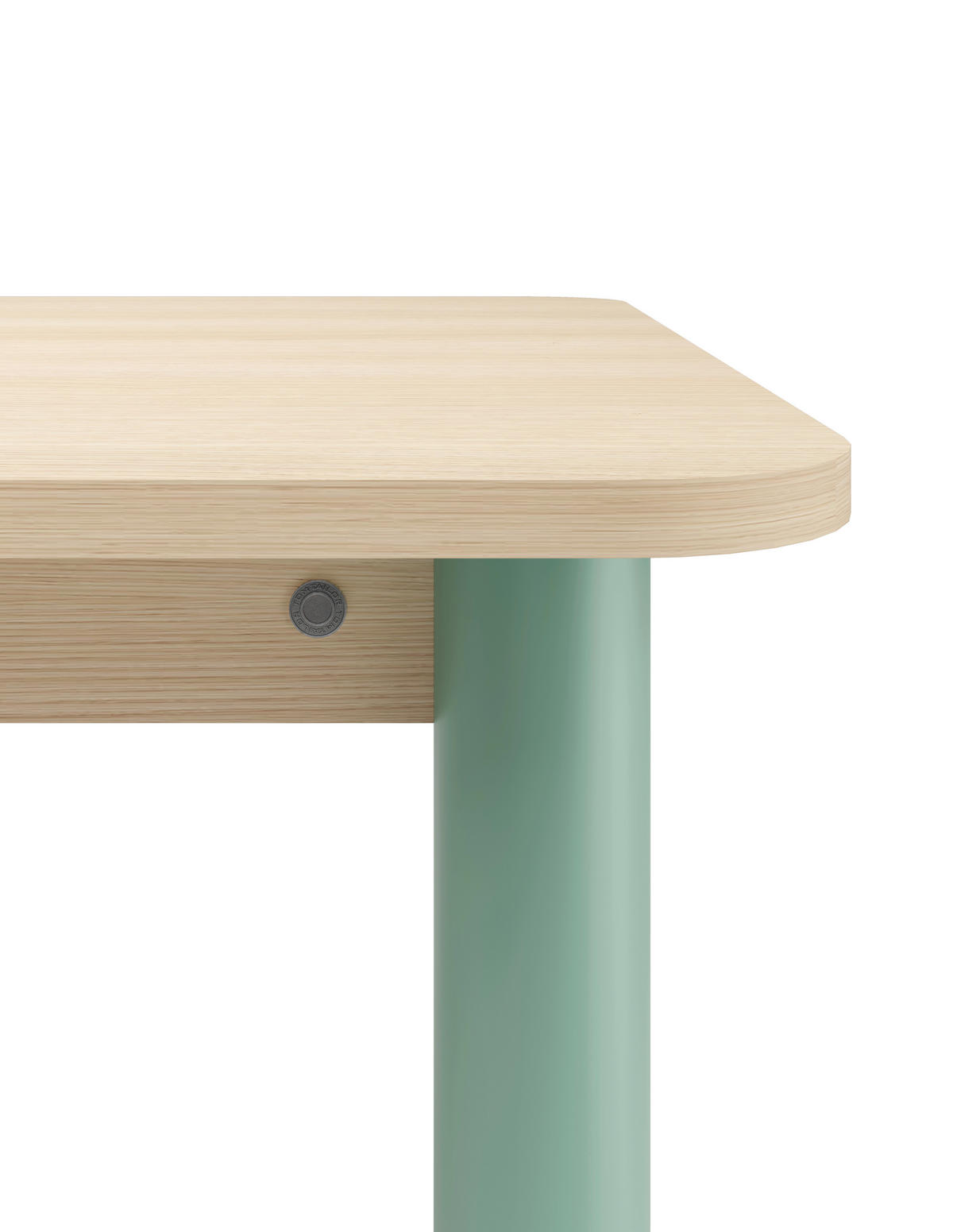 ESSTISCH in Metall, Holzwerkstoff 140/90/76 cm   - Hellbraun/Salbeigrün, Natur, Holzwerkstoff/Metall (140/90/76cm) - Tom Tailor