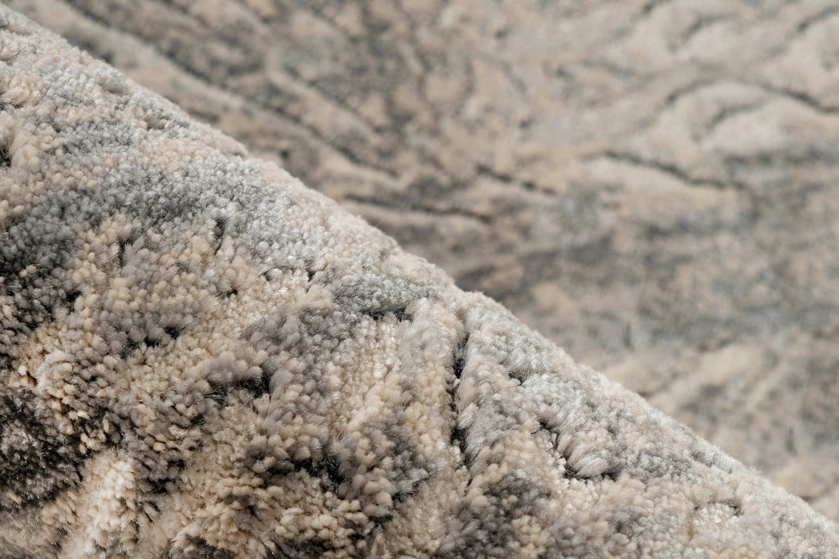VINTAGE-TEPPICH 120/170 cm Adeon 500 Grau  - Grau, KONVENTIONELL, Naturmaterialien/Textil (120/170cm)
