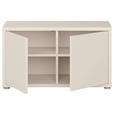 GARDEROBENBANK - Sandfarben/Grau, MODERN, Kunststoff (74,5/41,5/34,9cm) - Carryhome