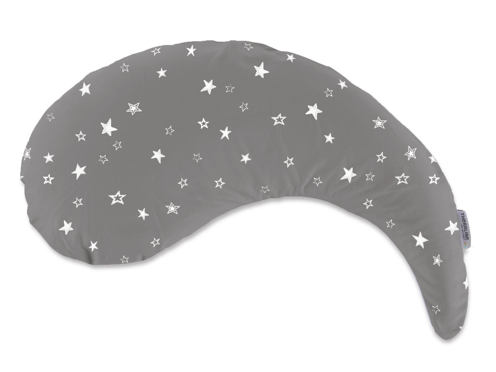 STILLKISSEN   - Grau, KONVENTIONELL, Textil (135x35cmcm) - Theraline