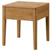 NACHTSCHRANK 43/48/43 cm Wildeiche massiv  - Wildeiche, Design, Holz (43/48/43cm) - Hasena