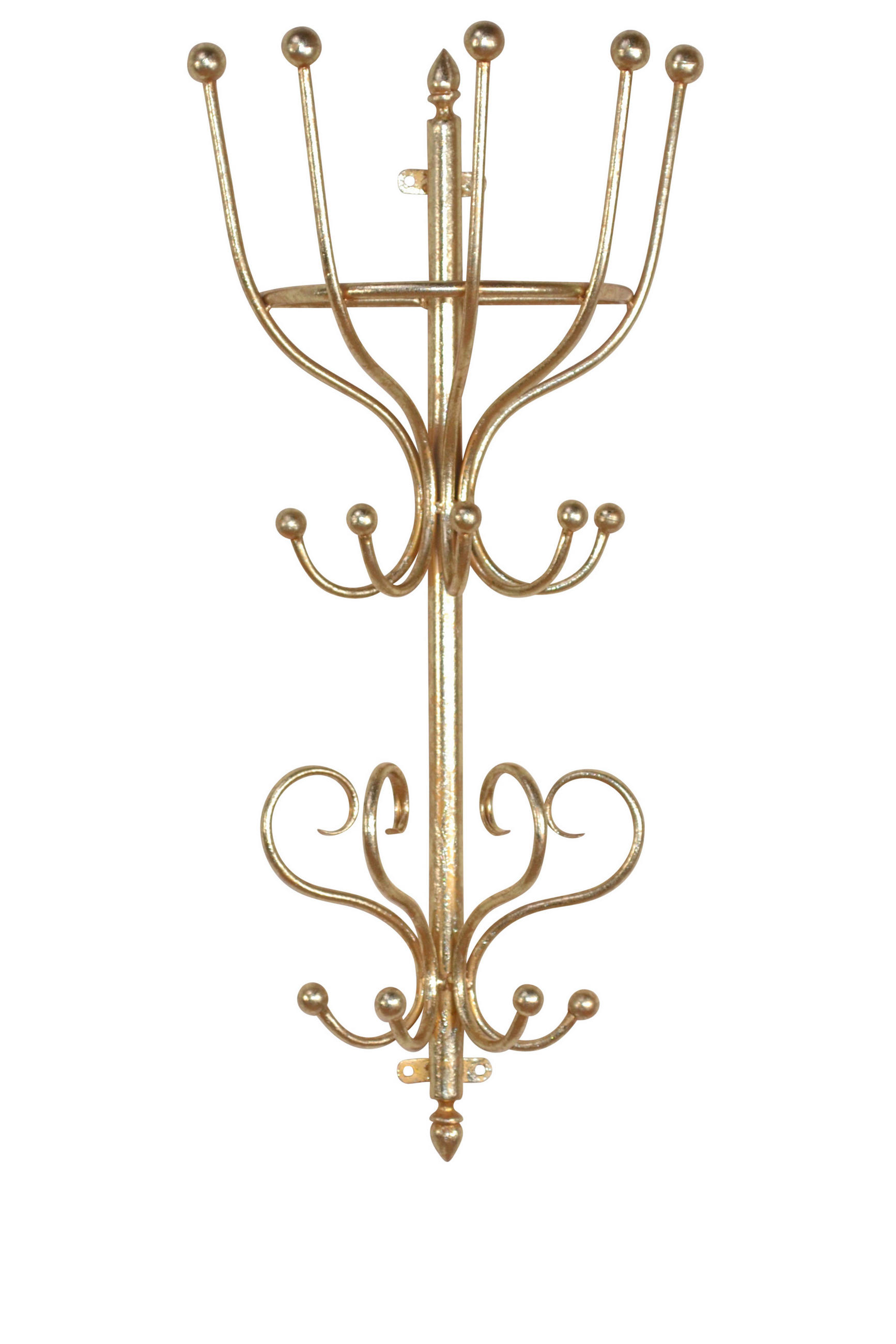 WANDGARDEROBE  in Goldfarben  - Goldfarben, Design, Metall (20/75/37cm) - MID.YOU