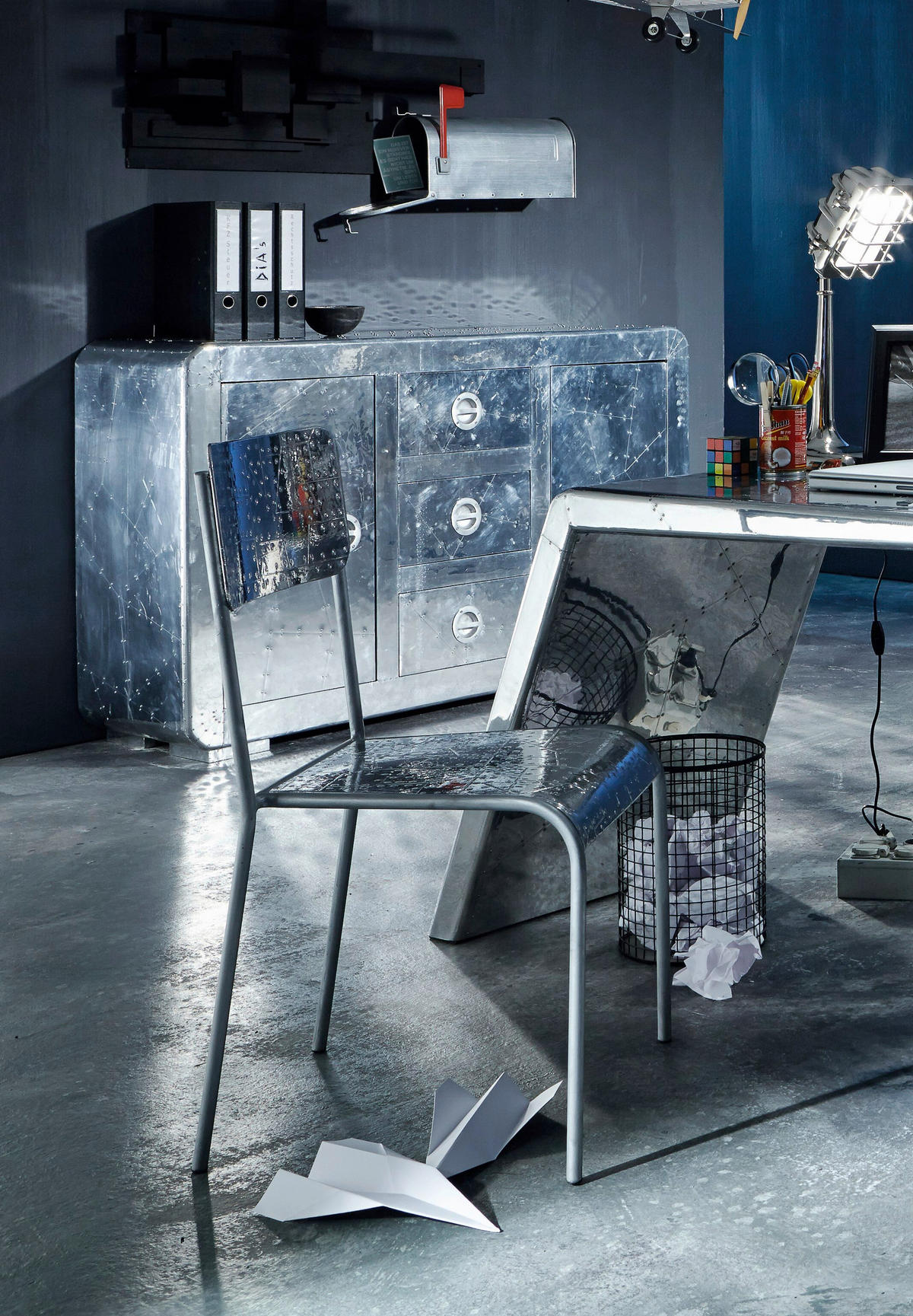 SIDEBOARD 150/90/45 cm  - Silberfarben, Design, Holz/Holzwerkstoff (150/90/45cm) - MID.YOU