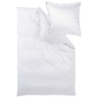 POSTELJINA Livorno 140/200 cm damast bela  - bela, Konvencionalno, tekstil (140/200cm) - Curt Bauer