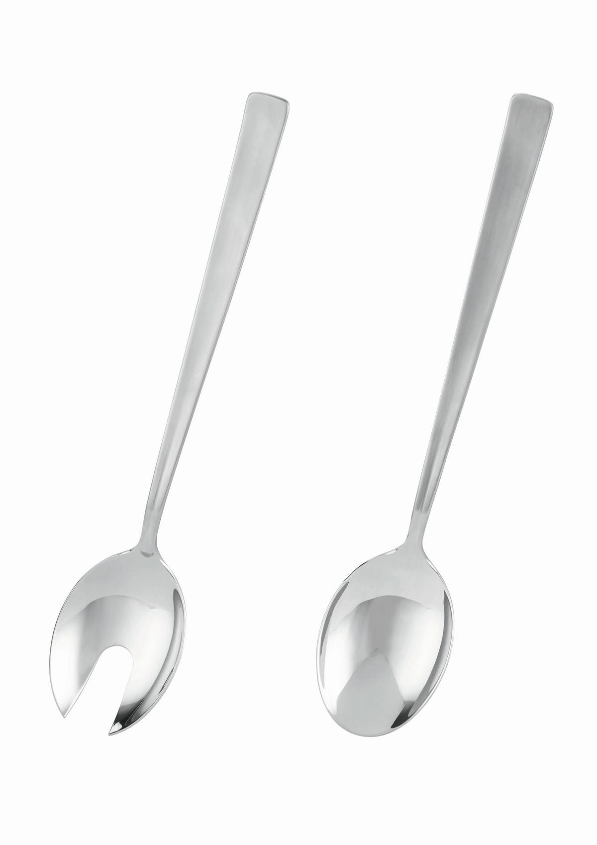 SALATBESTECK VS 600  - Grau Hochglanz, Basics, Metall (28/6/3cm) - Rösle