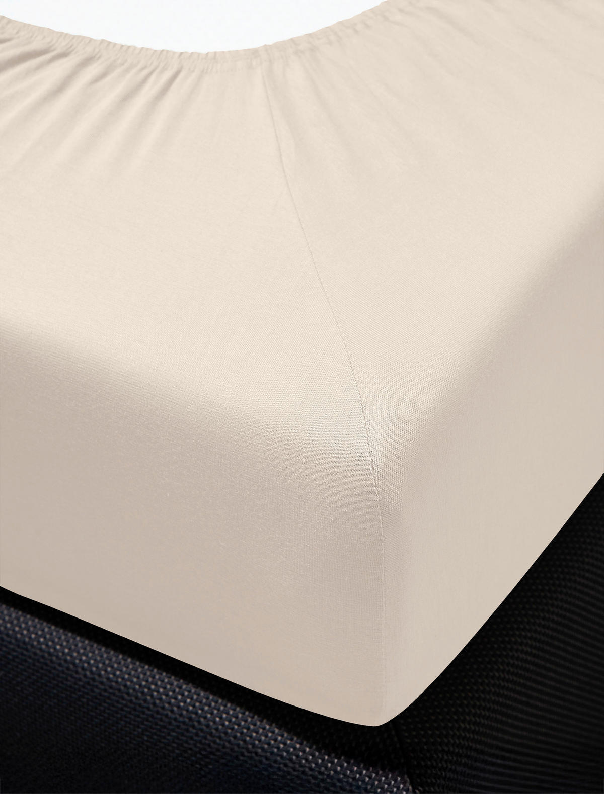 SPANNBETTTUCH Jersey 190/200 cm  - Naturfarben, KONVENTIONELL, Textil (190/200cm) - Irisette