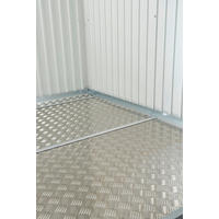 BODENPLATTE 141,5/0,2/69,5 cm  - Alufarben, Design, Metall (141,5/0,2/69,5cm) - Biohort