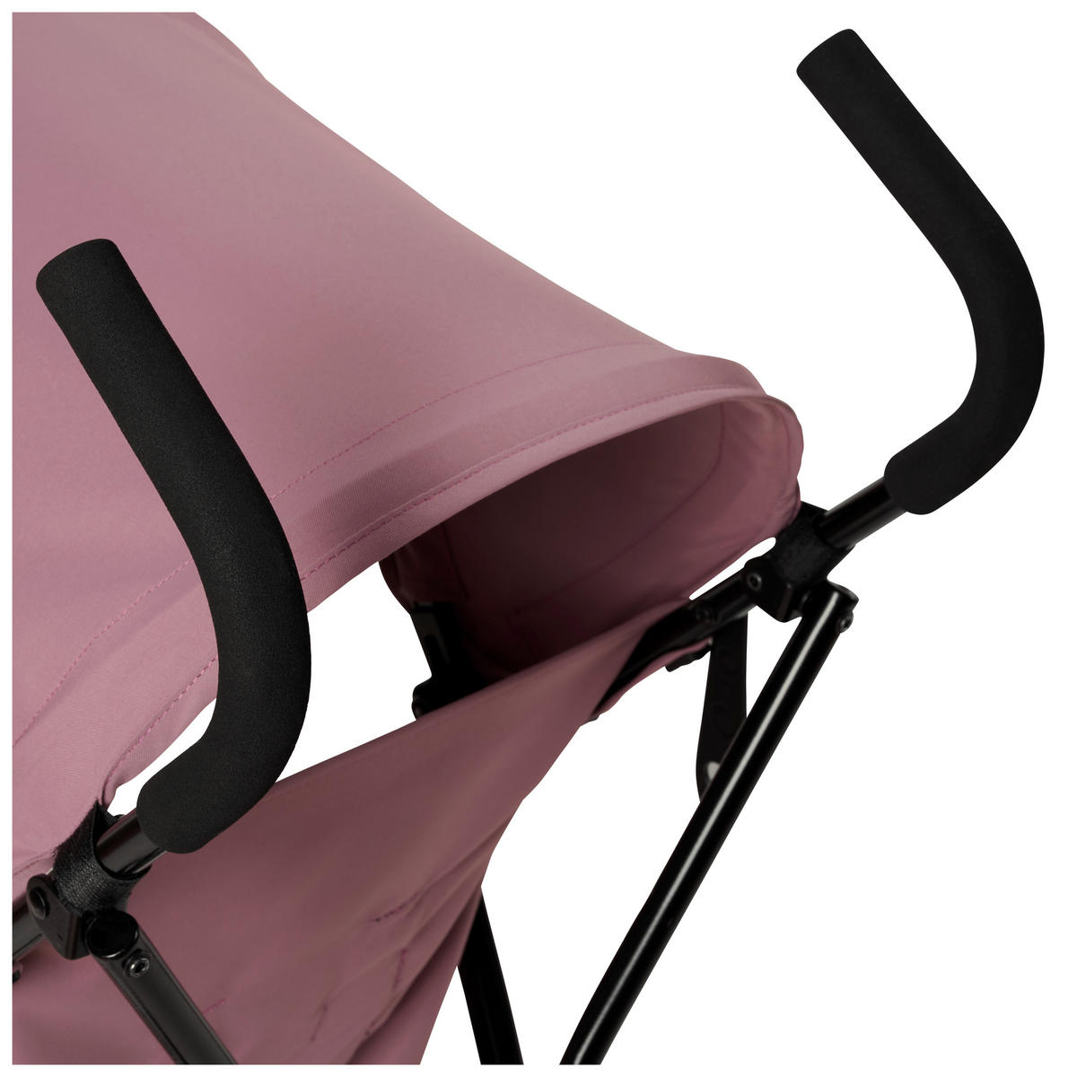 BUGGY  - Hellrosa/Schwarz, Basics, Kunststoff/Textil (60/45/99cm) - My Baby Lou