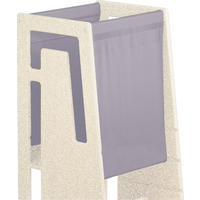 ENTDECKERTUCH Tuki  - Grau, Basics, Textil (24/5/34cm)