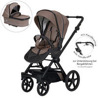 KINDERWAGENSET IVY GTR Outdoor HB  - Schwarz/Cappuccino, Basics, Textil/Metall (94/58/119cm) - Hartan