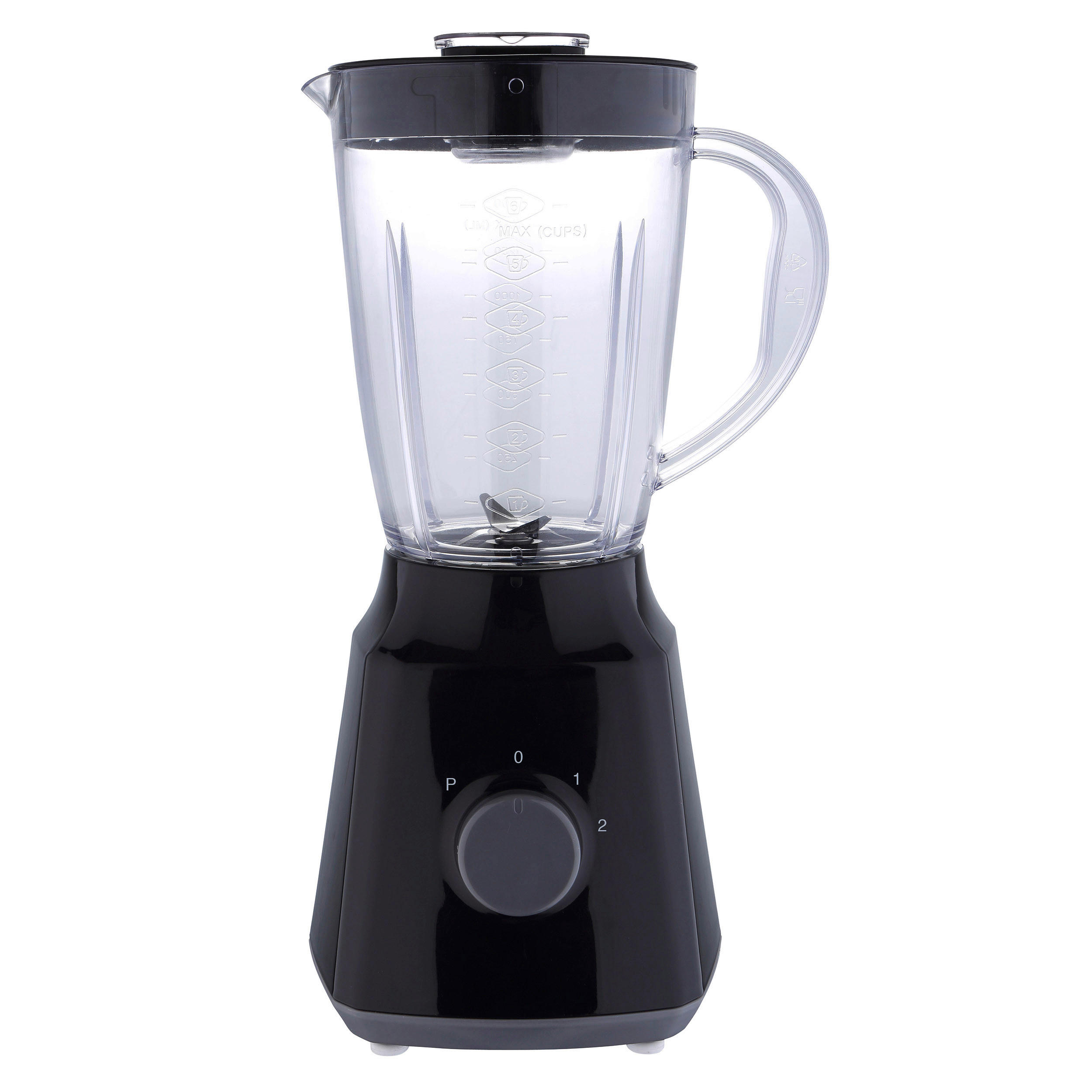 STANDMIXER  - Transparent/Schwarz, Trend, Kunststoff/Metall (30/30/30cm)