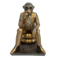 DEKOAFFE - Goldbraun, Basics, Kunststoff (23/19,5/30cm) - Cor Mulder