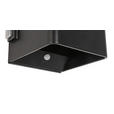 AKKU-WANDLEUCHTE - Schwarz, Basics, Kunststoff/Metall (10,1/10,28/8,05cm) - Novel
