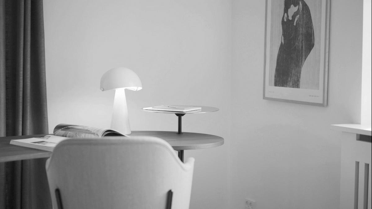 TISCHLEUCHTE 22/34 cm   - Grau, Design, Metall (22/34cm) - Nordlux