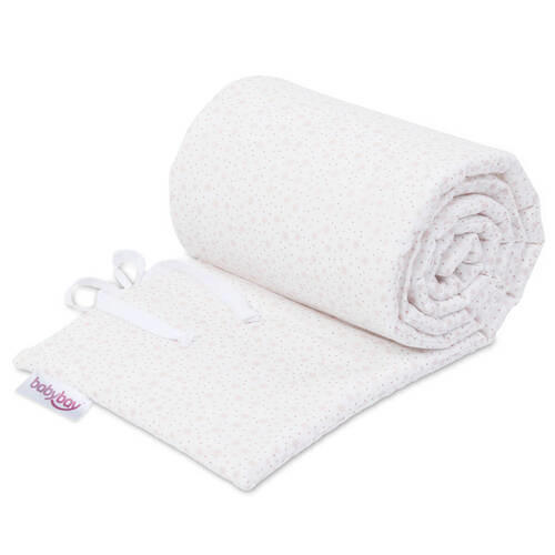 NESTCHEN Babybay Maxi/Boxspring   24/168 cm  - Weiß/Rosa, Basics, Textil (24/168cm) - Babybay