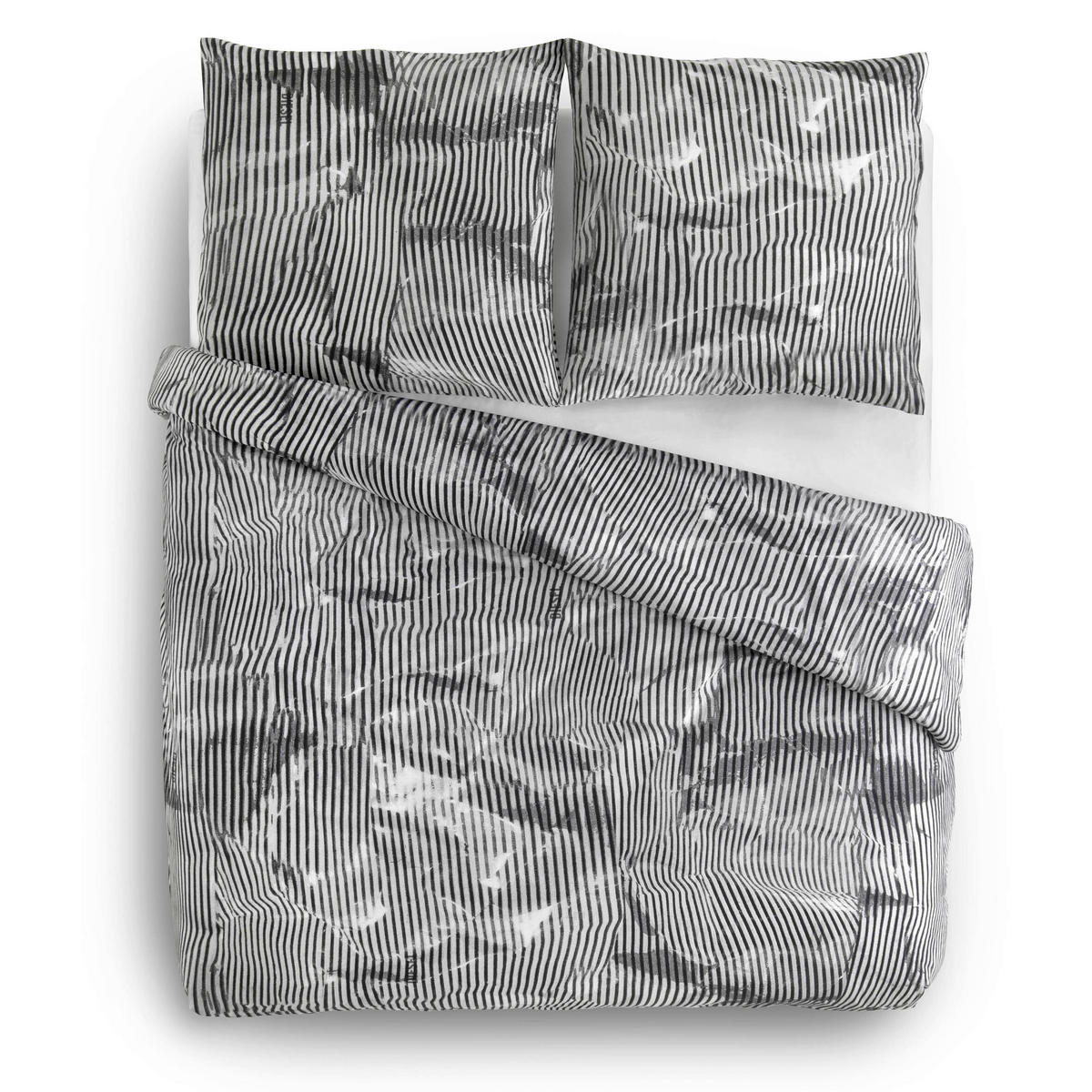 BETTWÄSCHE DIESEL Perkal 240/220 cm  - Schwarz, Design, Textil (240/220cm) - Diesel