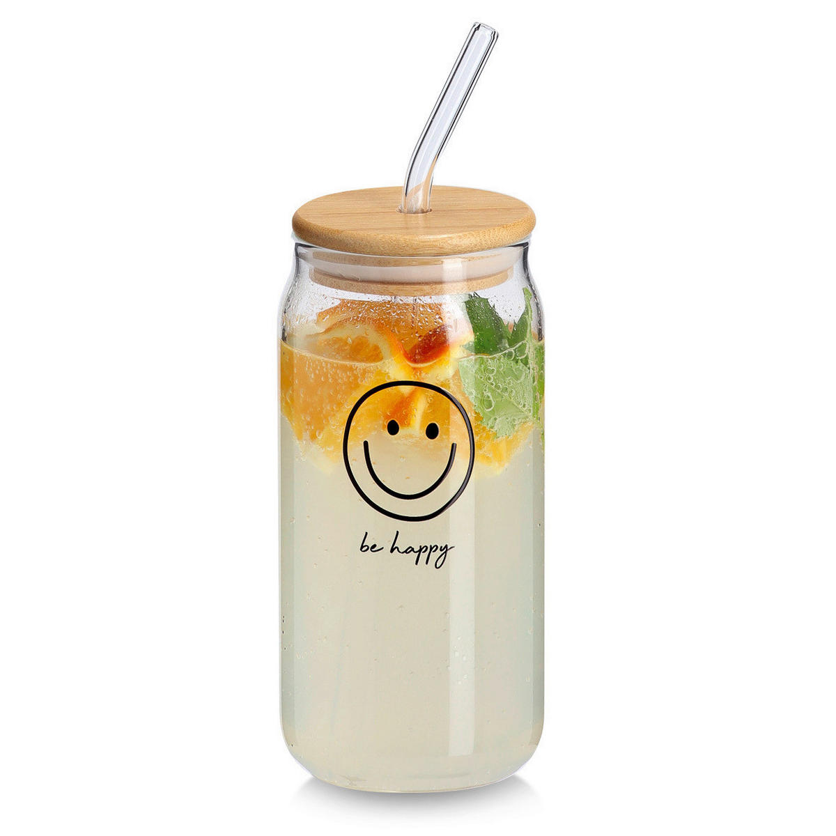 TRINKGLAS 500 ml  - Transparent, Trend, Glas (7,5/7,5/15,5cm)