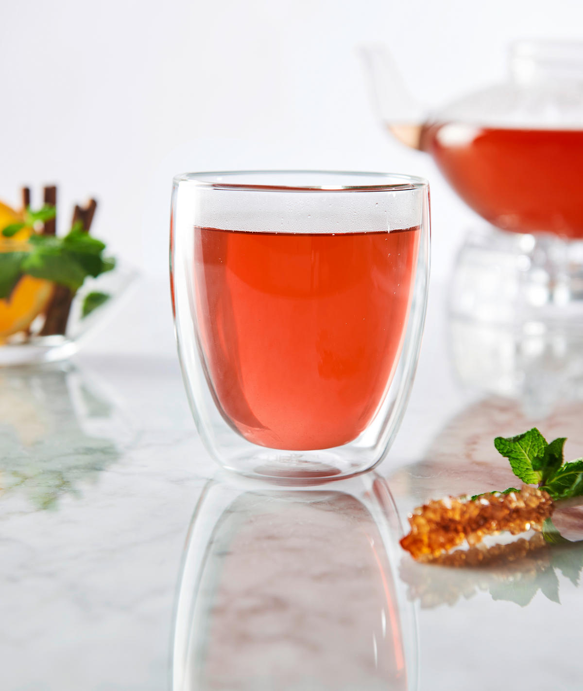 TEEGLAS   - Klar, Design, Glas (9,5/11cm) - Novel