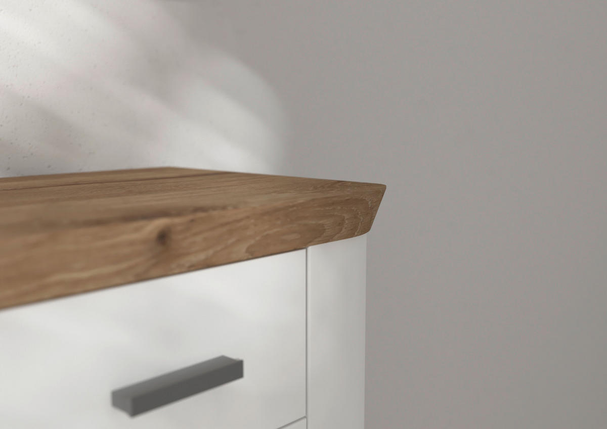 GARDEROBENSCHRANK  in 79/204/37 cm  - Weiß, LIFESTYLE, Holzwerkstoff/Kunststoff (79/204/37cm) - MID.YOU
