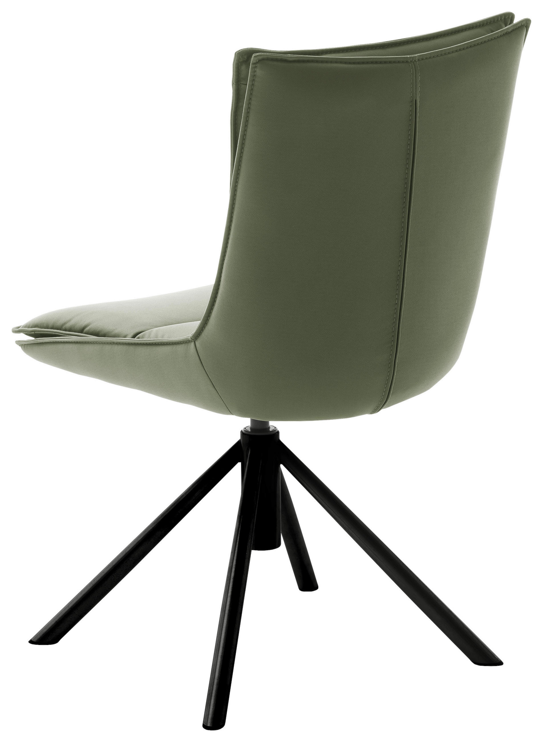 STOLICA  crna, maslinasto zelena       - maslinasto zelena/crna, Dizajnerski, metal/tekstil (49/90/65cm) - Novel